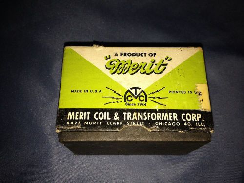 Vintage Merit Coil and Transformer A-3006 - Vert Block Oscillator - 1-3.5 - NOS
