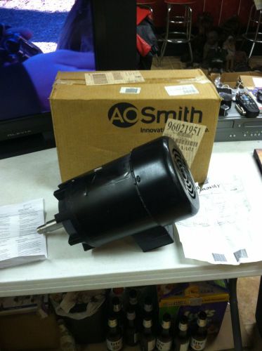 A.O. Smith Motor, 1725rpm 1hp, Commercial Pump Duty, NOS, With Papers