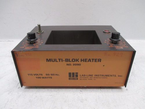 Lab-line multi-blok heater dry bath laboratory hot plate incubator block 2090 for sale