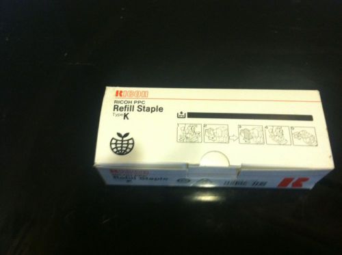 RICOH PPC Refill Staple Type K x 4 cartridges