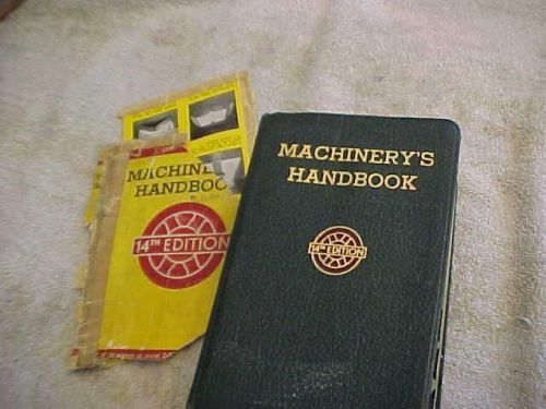Machinery&#039;s handbook 1949