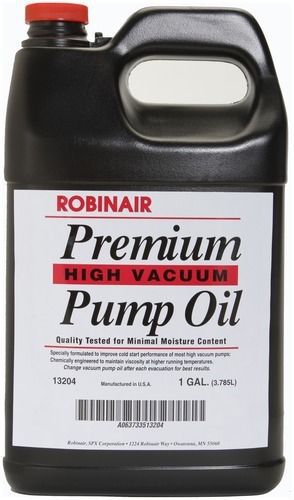 Robinair 13204 One Gallon Premium Vacuum Pump Oil