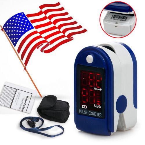 US seller, Finger Tip Pulse Oximeter Blood Oxygen SpO2 Monitor ,FDA CE Approved
