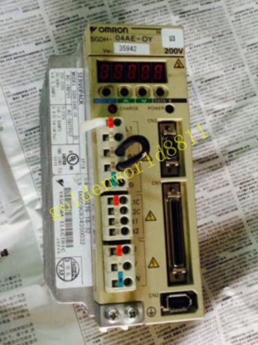 OMRON AC servo driver SGDH-04AE-OY good in condition for industry use