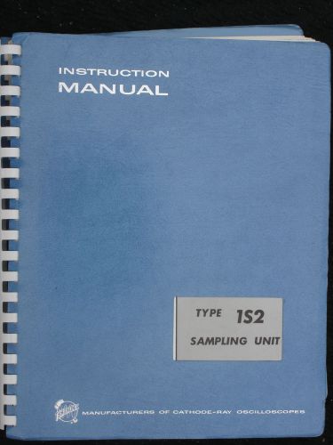 Tektronix manual for 1S2
