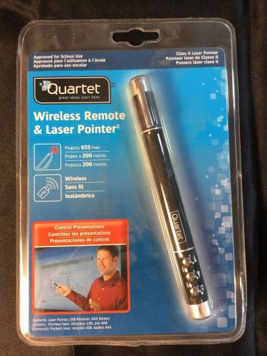 Quartet Wireless Remote and Laser Pointer, Class 2 *NEW*