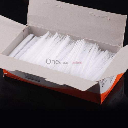 5000Pcs 1&#034; Inch Fine White Price Tagging Barbs Fasteners OUR#