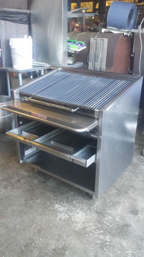 Magikitch&#039;n fm-636 - 36&#034; char grill for sale