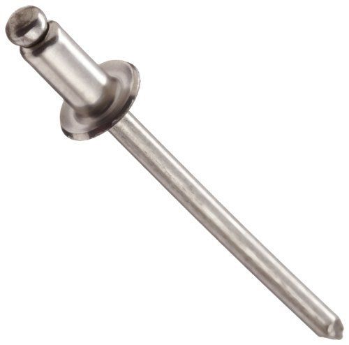 Small Parts Stainless Steel Blind Rivet, Meets IFI Grade 51, 0.063&#034;-0.125&#034; Grip