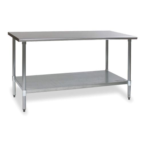 Work table, stainless steel frame material, 60&#034; w, 30&#034; depth new free ship $pa$ for sale