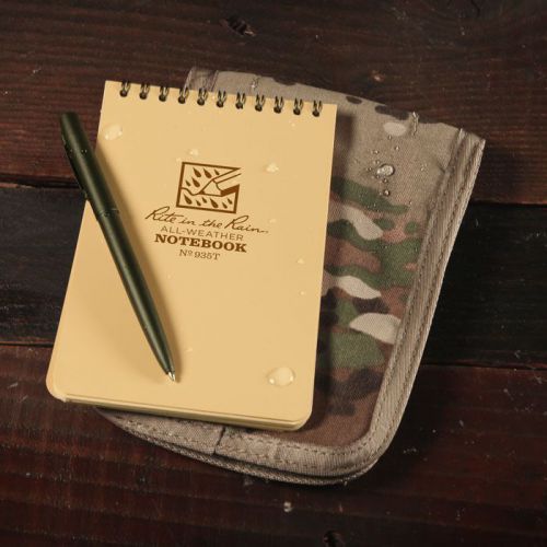 935m-kit rite in the rain multicam ocp cover notebook with black pen nsn -nib- for sale