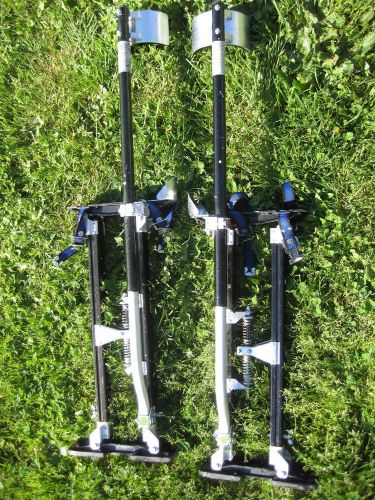 Aluminum Drywall / Painter&#039;s Stilts - Adjustable 24&#034; - 40&#034;