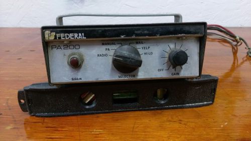 federal signal PA 200 siren