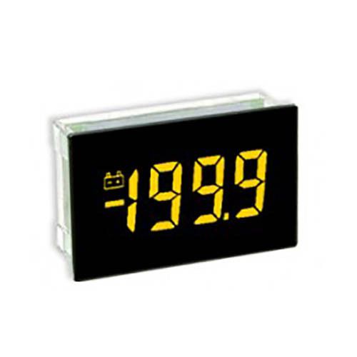 Lascar SP 400-EB-Y 3 1/2-Digit LCD Panel Voltmeter Module, Yellow LED