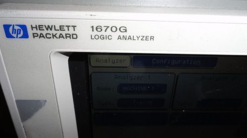 HP 1670G Logic Analyzer