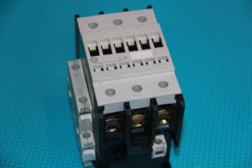 General Electric GE CL06A300M CL06 Contactor w/ BCLL11 Auxillary Contact!  Nice!