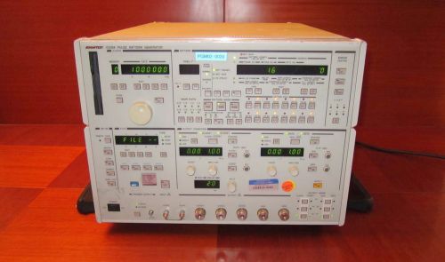 Advantest D3186 Pulse Pattern Generator opts 10 70, with 30-day Warranty