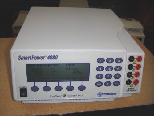 STRATAGENE SMARTPOWER 4000 ELECTROPHORESIS 4Kv HIGH VOLTAGE DC POWER  SUPPLY