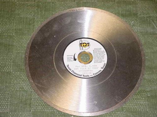New 8&#034; Diamond Rim Tile Blade tool