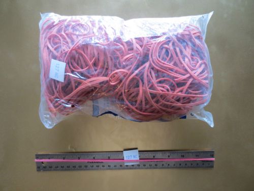 NWOT  #127 LONG HEAVY DUTY rubber bands, One Pound Bag  Office/Home/Crafting.
