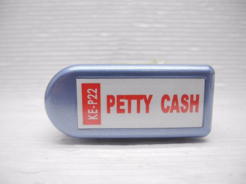 Petty Cash Deskmate Pre-inked stock stamp RED (KE-P22)