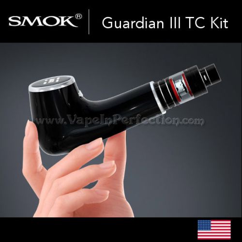 Authentic smok guardian iii 3 tc kit 75w mod w/ tfv4 micro tank pipe instock now for sale