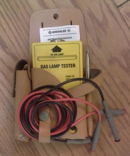 Greenlee 5715 gas lamp tester for sale