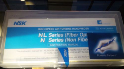 Brasseler nl-85s fiber optic dental handpiece high-speed for sale