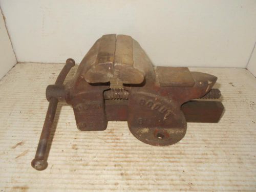 Vintage Wilton Scout  Bench Vise 3 1/2&#034; Jaws Pipe Jaws