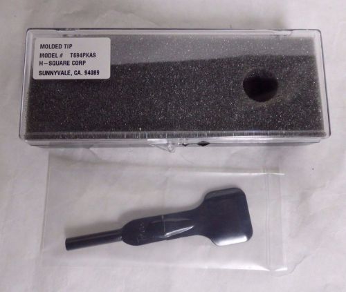H-Square T694PKAS PEEK Vacuum Tip Wafer Handler 100 - 150 mm Length 4&#034; (C6)
