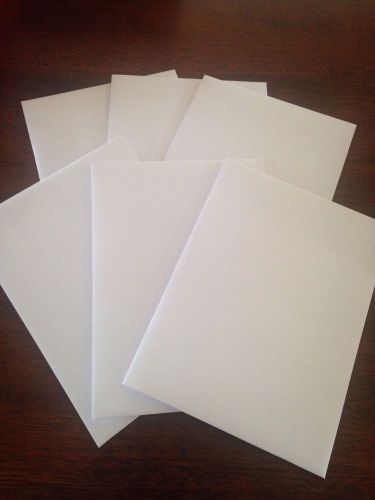 100 white A6 (4 3/4 x 6 1/2) Greeting Card Invitation Envelopes