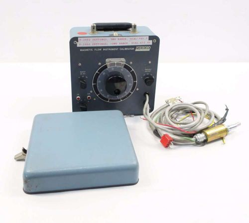 FOXBORO 8120-6 MAGNETIC FLOW CALIBRATOR 118/236V-AC 1.5VA D528942