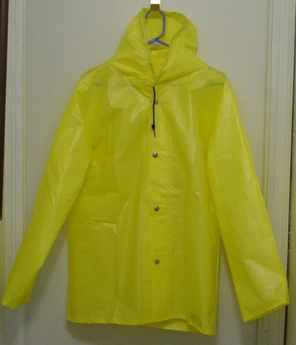 Nasco 60jy &#034;workhard&#034; protective waist length jacket no hood rain jacket 2xl for sale