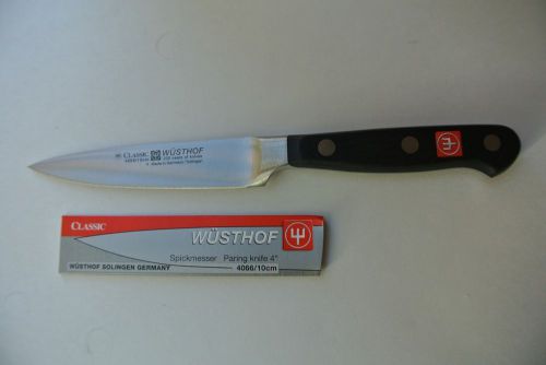 New Wusthof Classic 4&#034; PEtec, NSF,Paring Knife  #4066/10 cm.
