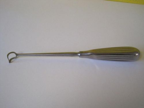 Jarit straight barnhill adenoid curette size 0 8.25&#034; long 11mm stainless steel for sale