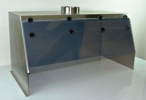 Cleatech stainless steel 48&#034; ducted fume hood for sale