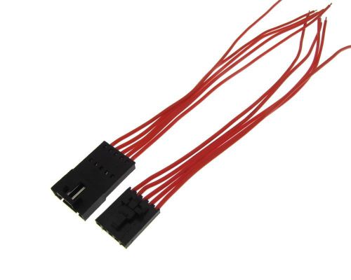 5p 5-pin 2.54mm wire to wire pluggable connector w/ cable - pair m/f w/ lock for sale