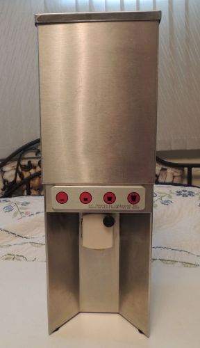 Sure Shot Sugar Dispenser Dispensing Machine Coffee Stainless Steel Commercial