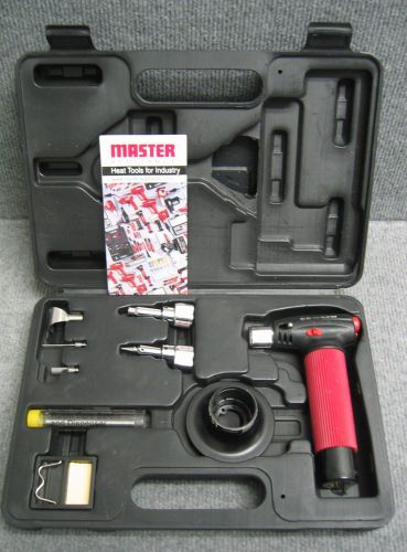 Master appliance mt-51 refillable butane powered compact torch w/accessories for sale