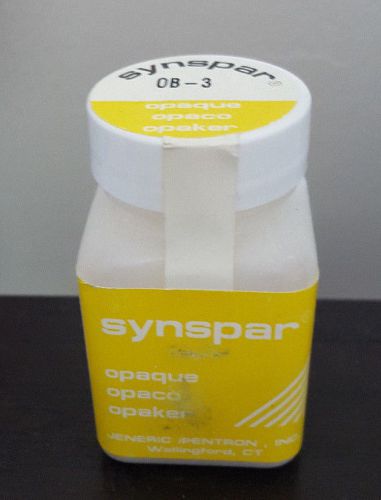 Synspar Opaque Shade B3 Brand New 1 Ounce Unopened Bottle