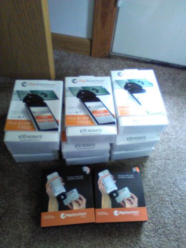 Lot Of Pay Anywhere Credit Card Reader. Pay Anywhere Mobile.  Lot of 11