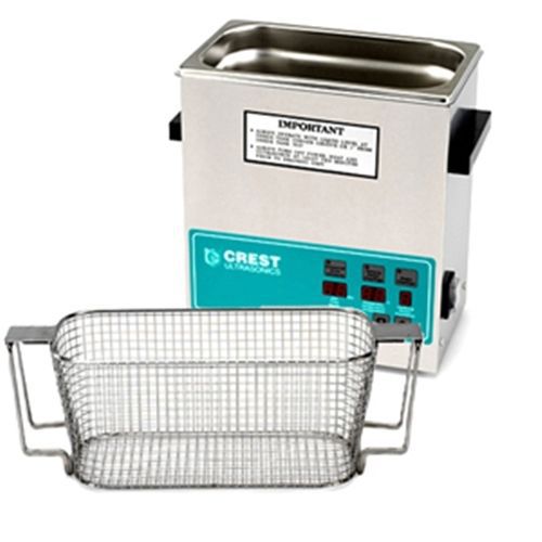 Crest cp360d ultrasonic cleaner with mesh basket-digital heat &amp; timer for sale