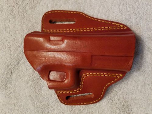 Gould &amp; goodrich b800-g17 gold line two slot holster tan glock 17,22,31, m&amp;p s&amp;w for sale