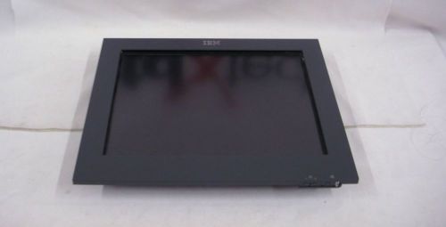 IBM SurePoint 15” Touch Screen Monitor 4820-5GN +  warranty