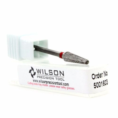 Carbide cutter wilson usa tungsten hp drill bit dental nail medium fine cone for sale