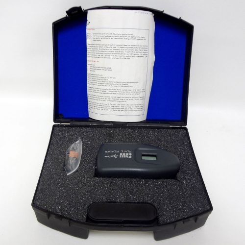 Press Signature Plate Reader With  Hard Carrying case and