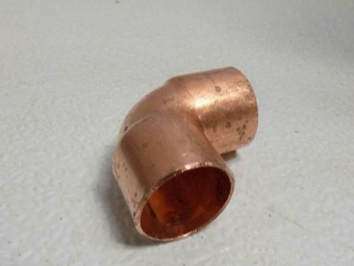 Lot of 100 elkhart 3/4in 90degree copper elbow close ruff for sale