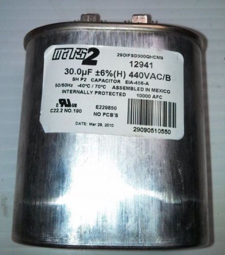 Scotsman 18-1902-53 run capacitor mars 12941 ul run capacitor 30 mfd 440v oval for sale