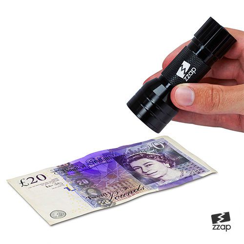 UV ULTRA VIOLET TORCH COUNTERFEIT FAKE FORGERY BANK NOTE MONEY DETECTOR CHECKER