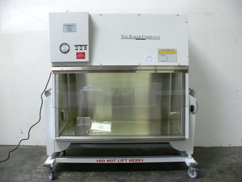 Baker anigard ag5vf 5&#039; vertical flow hood - portable clean bench w/ rising stand for sale